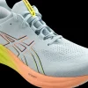 Asics Nimbus 26 Paris cool grey/safety yellow