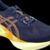 Asics Novablast 5 indigo blue/amber