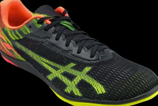 Asics Resurgence XC Spikes black/safety yellow [unisex]