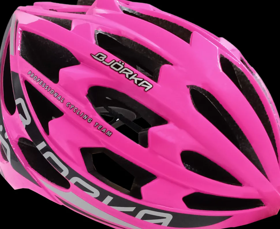 Bjorka Route Sprinter fiets/skatehelm roze