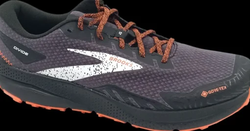 Brooks Divide 4 GTX black/firecracker/blue