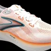 Brooks Glycerin 22 white/orange/green blue slate