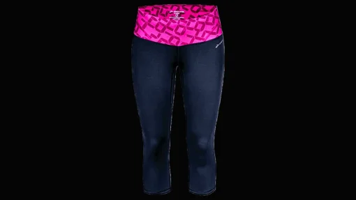 Brooks Women's Infinity Capri III [midnight/fuchsia/digi print]