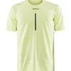 Craft adv charge ss tech tee men giallo