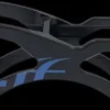 DoubleFF 11.0" 4x90 165/195mm zwart/blauw