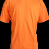 fluor oranje t-shirt