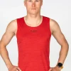 Fusion mens C3 singlet red