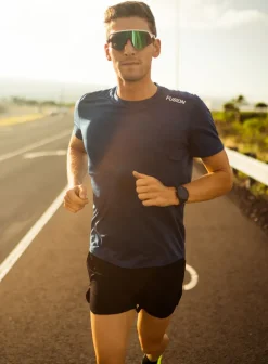 Fusion mens C3 t-shirt night blue