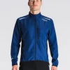 Fusion mens S1 run jacket night blue