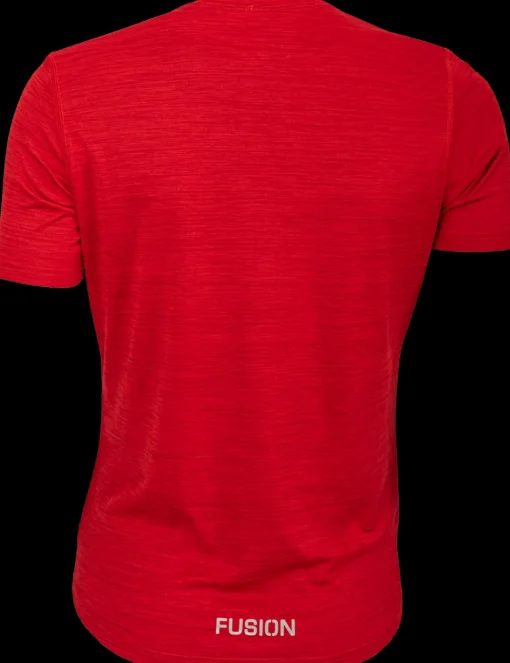 Fusion womens C3 t-shirt red