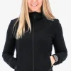 Fusion womens recharge hoodie black