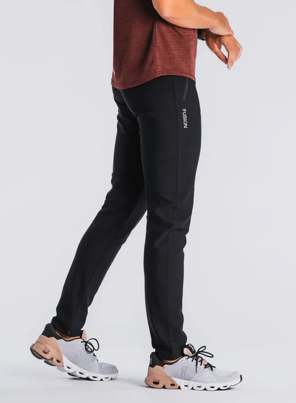 Fusion womens recharge pants X-long black