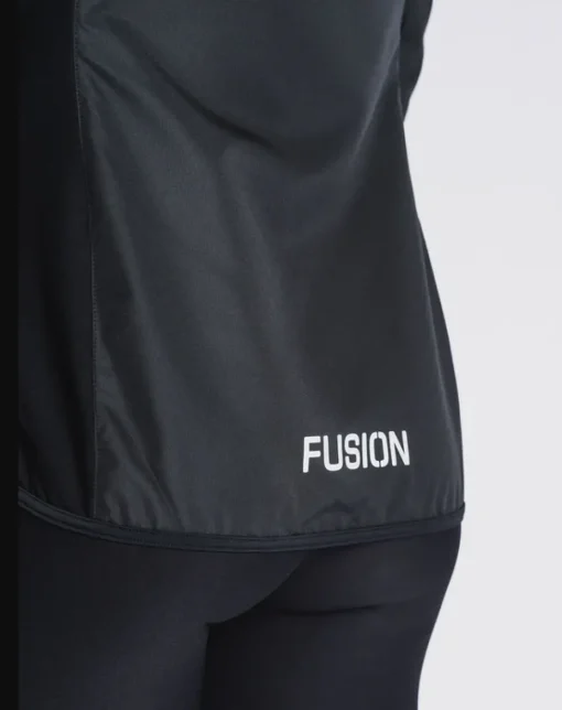 Fusion womens S1 run jacket black