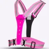 Gato USB Led Safer Sport Vest Hot Pink