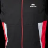 Hunter Bodywarmer/windstopper zwart/rood/grijs