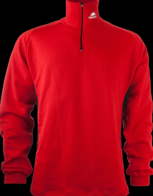 Hunter 2nd Layer Pully Zwart/Rood