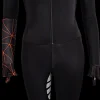 Hunter Speedsuit Lines Lycra Orange