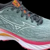 Mizuno Wave Inspire 20 gray mist / white / dubarry