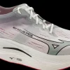 Mizuno Wave Rebellion Pro 2 white/harbor mist/cayenne