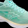 Mizuno Wave Rider 27 EggshellBlue/White/AniseFlow