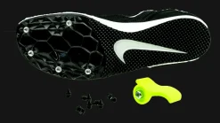 Nike Zoom Rival D10 black/white/volt [unisex]