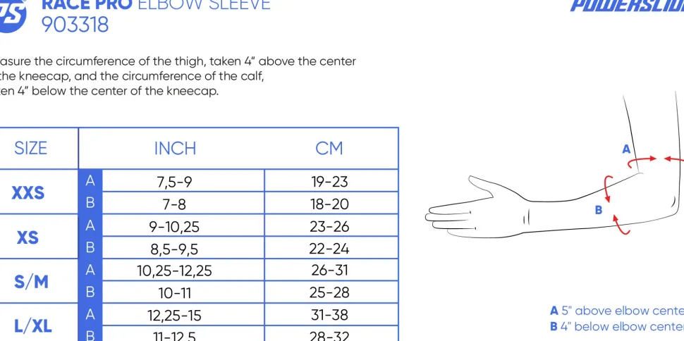 Powerslide Race Pro elleboog bescherming voor kinderen