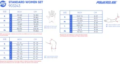 Powerslide Standaard beschermset woman tri-pack 2020