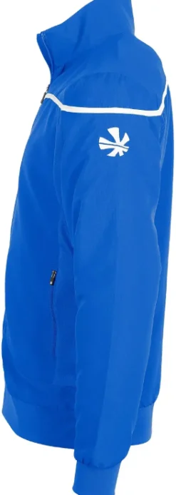 Reece Varsity Woven Jacket Unisex blue-white