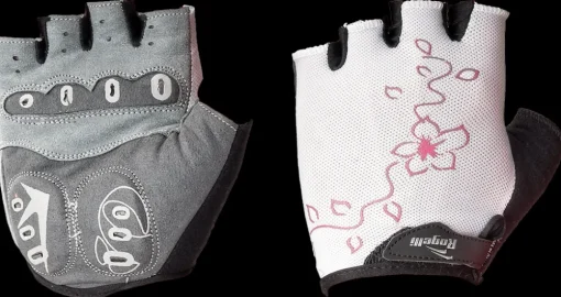 Rogelli Fietshandschoen Donna wit