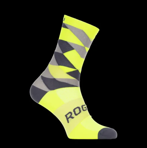 Rogelli fietssok RCS-14 fluor geel