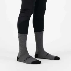 Rogelli wintersok merino wol grijs