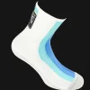 Santini Fietssokken WitBlauw