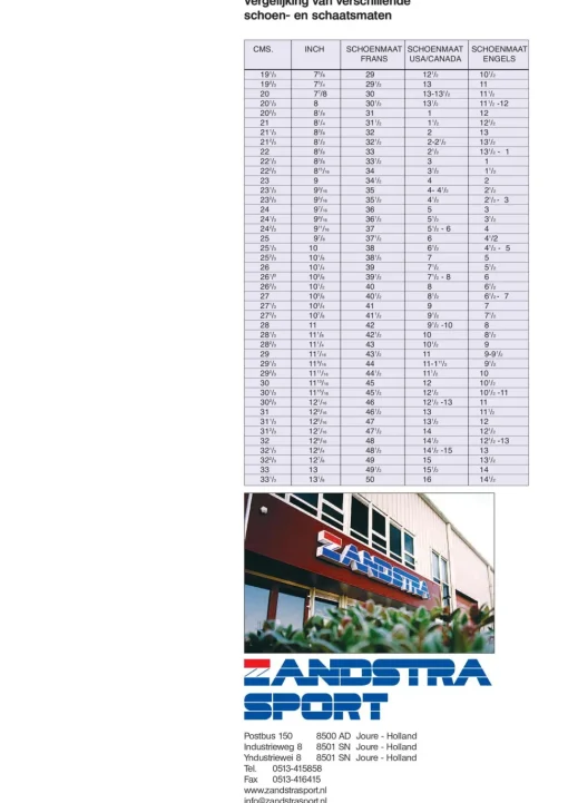 Zandstra comfort noor 1592